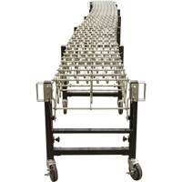 Convoyeur extensible, 18" la x 12' lo, Capacit&eacute; de 200 lb par pi lin. Equipex