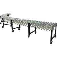 Convoyeur extensible, 18" la x 12' lo, Capacit&eacute; de 200 lb par pi lin. Equipex