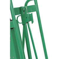 Powered Drum Hand Truck with Pneumatic Wheels Equipex