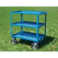  Chariot &agrave; tablettes pour l'ext&eacute;rieur, 3 Tiers, 18" la x 39" h x 33" p, Capacit&eacute; 1200 lb Equipex