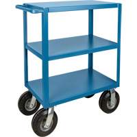  Chariot &agrave; tablettes pour l'ext&eacute;rieur, 3 Tiers, 18" la x 39" h x 33" p, Capacit&eacute; 1200 lb Equipex
