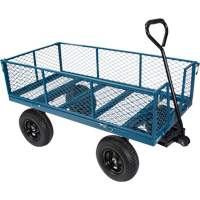 Wagon with Drop Sides, 24" W x 48" L, 800 lbs. Capacity Equipex