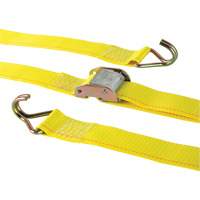 Ratchet Strap, Cam Buckle, 2" W x 12' L, 500 lbs. (227 kg) WLL Equipex