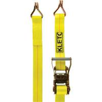 Winch Strap, J-Hook, 30' W x 2" L, 1670 lbs. (757 kg) Working Load Limit Equipex