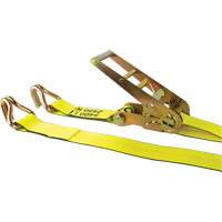 Winch Strap, J-Hook, 3" W x 30' L, 5400 lbs. (2449 kg) Working Load Limit Equipex