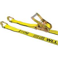 Winch Strap, J-Hook, 2" W x 30' L, 3335 lbs. (1512 kg) Working Load Limit Equipex