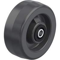 Roues ph&eacute;noliques pleines noires Equipex