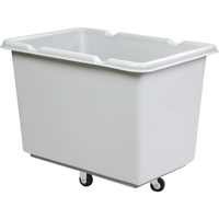 Starcart Box Truck, Polyethylene, 39" L x 27" W x 30" H, 12 cu. ft. Volume, 400 lbs. Capacity Equipex