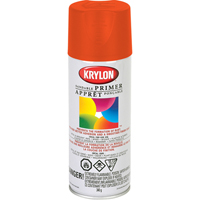 Peinture &agrave; pulv&eacute;riser fluorescente, Rouge/orange fluorescent, 11 oz, Canette a&eacute;rosol Equipex