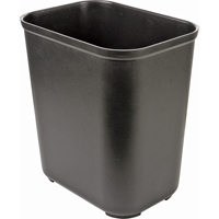 Fire Resistant Wastebasket, 28 Quarts, Fiberglass Equipex