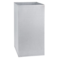 Contenants &agrave; rebuts en acier, 21 gal. US Equipex