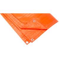 Insulated Tarps, Polyethylene, Orange, 20' x 12' x 8 mils Equipex