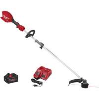 Ensemble de taille-bordure Fuel avec Quik-Lok, 16", &agrave; pile Equipex