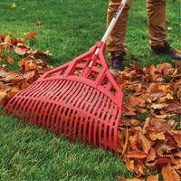 R&acirc;teau &agrave; feuilles, Lame 24", Manche Bois, Lame Plastique Equipex