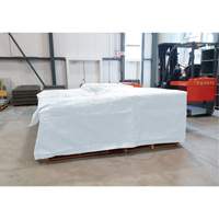 Insulated Tarp, Polyethylene, White, 20' x 12' x 8 mils Equipex