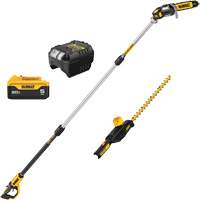MAX Cordless Lithium-Ion Pole Saw & Pole Hedge Trimmer Combo Kit Equipex
