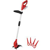 Coupe-bordures t&eacute;lescopique sans fil &agrave; lame de 10" (outil seulement), 9,5", &agrave; pile, 18 V Equipex
