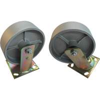 Steel Self-Dumping Hoppers - Caster Sets For Hoppers Equipex