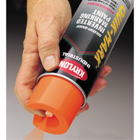 Industrial Quik-Mark Solvent-Based Inverted Marking Paint, 17 oz., Aerosol Can Equipex
