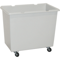 Mini Starcart Box Truck, Polyethylene, 33" L x 19" W x 28" H, 6 cu. ft. Volume, 200 lbs. Capacity Equipex