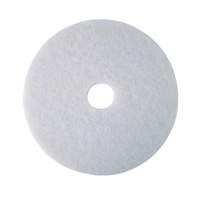 Floor Pad, 17", Polish, White Equipex