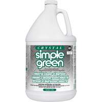 Nettoyant et d&eacute;graissant industriel Crystal Simple Green , 1 gal., Cruche Equipex