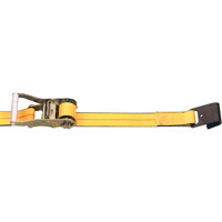 Tendeurs d'arrimage &agrave; cliquet, Crochet plat, 2" , 30' , Charge d'utilisation max. 3335 lb (1513 kg) Equipex