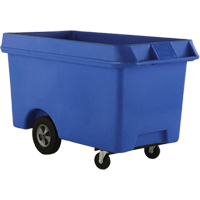 Next Generation Utility Starcart, Polyethylene, 60" L x 31.5" W x 35.5" H, 24 cu. ft. Volume, 1000 lbs. Capacity Equipex