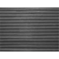 Tapis de vestibule, Couloir, 3' x pi lin. x 1/8", Noir Equipex