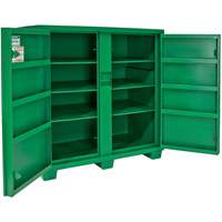 Coffret d'armoire, Acier, Vert Equipex