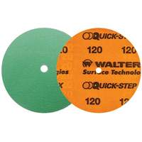 Quick-Step XX Sanding Disc, 6" Dia., 120 Grit, Ceramic Equipex