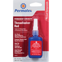 Threadlocker, Red, High, 10 ml, Bottle Equipex