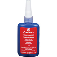 Threadlocker, Red, High, 50 ml, Bottle Equipex