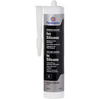 Scellant adh&eacute;sif RTV, 300 ml, Cartouche, Noir Equipex