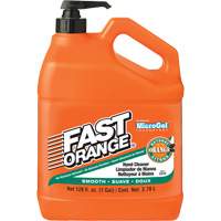 Nettoyant &agrave; mains, Lotion, 3,78 L, Bouteille &agrave; pompe, Orange Equipex