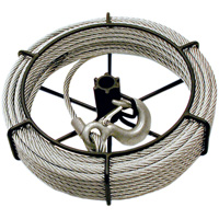 JGP-150A 1-1/2 Ton 66' Cable Assembly For JET&reg; Wire Grip Pullers Equipex