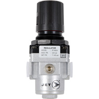 Intermediate Air Regulator, 3/8" NPT, 220 PSI Max. PSI, In Line Equipex