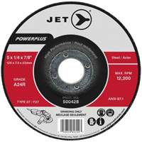 POWERPLUS&reg; Grinding Wheel, 6" x 1/4", 7/8" Arbor, Type 27 Equipex
