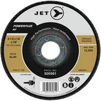 Powerplus NF Cutting Wheel, 4-1/2" x 1/8", 7/8" Arbor, Type 27 Equipex
