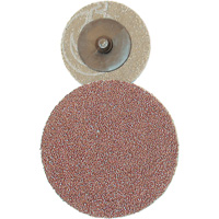 Cloth Back Sanding Disc, 2" Dia., 36 Grit, Aluminum Oxide Equipex