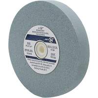GC610M Bench Grinding Wheel, 6" x 1", 1" Arbor, Silicon Carbide Equipex