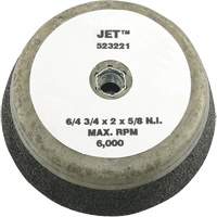 Resin Bond Cup Wheel, 4" x 2", 5/8"-11NC Arbor, Type 11 Equipex