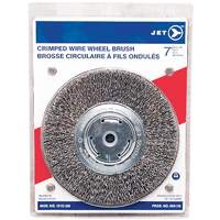 Disque &agrave; fils cr&ecirc;p&eacute;s, 7" dia., Fils 0,014", Arbre 1/2" - 2" Equipex