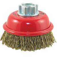 MAXI-CRIMPED Premium Crimped Wire Cup Brush Equipex