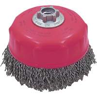 MAXI-CRIMPED Premium Crimped Wire Cup Brush Equipex