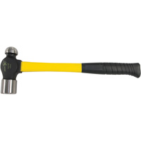Heavy-Duty Handle Ball Pein Hammer, 40 oz. Head Weight, Fibreglass Handle Equipex
