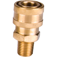 1/4" Female Brass Quick Disconnect Sockets Equipex