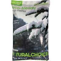 Natural Choice Ice Melters, Bag, 44 lbs.(20 kg), -26°C (-14.8°F) Melting Point Equipex