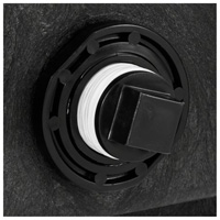 R&eacute;servoir de stockage, 69" p x 63,25" la x 25" h, Capacit&eacute; 2500 lb, Noir Equipex
