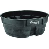 R&eacute;servoir de stockage, 69" p x 63,25" la x 25" h, Capacit&eacute; 2500 lb, Noir Equipex